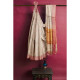 Exclusive Banaras Tissue Silk Saree in the Shades of Peach by Abaranji 